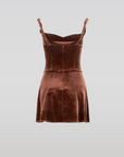 SAEMDI - WREN CORSET VELVET DRESS -