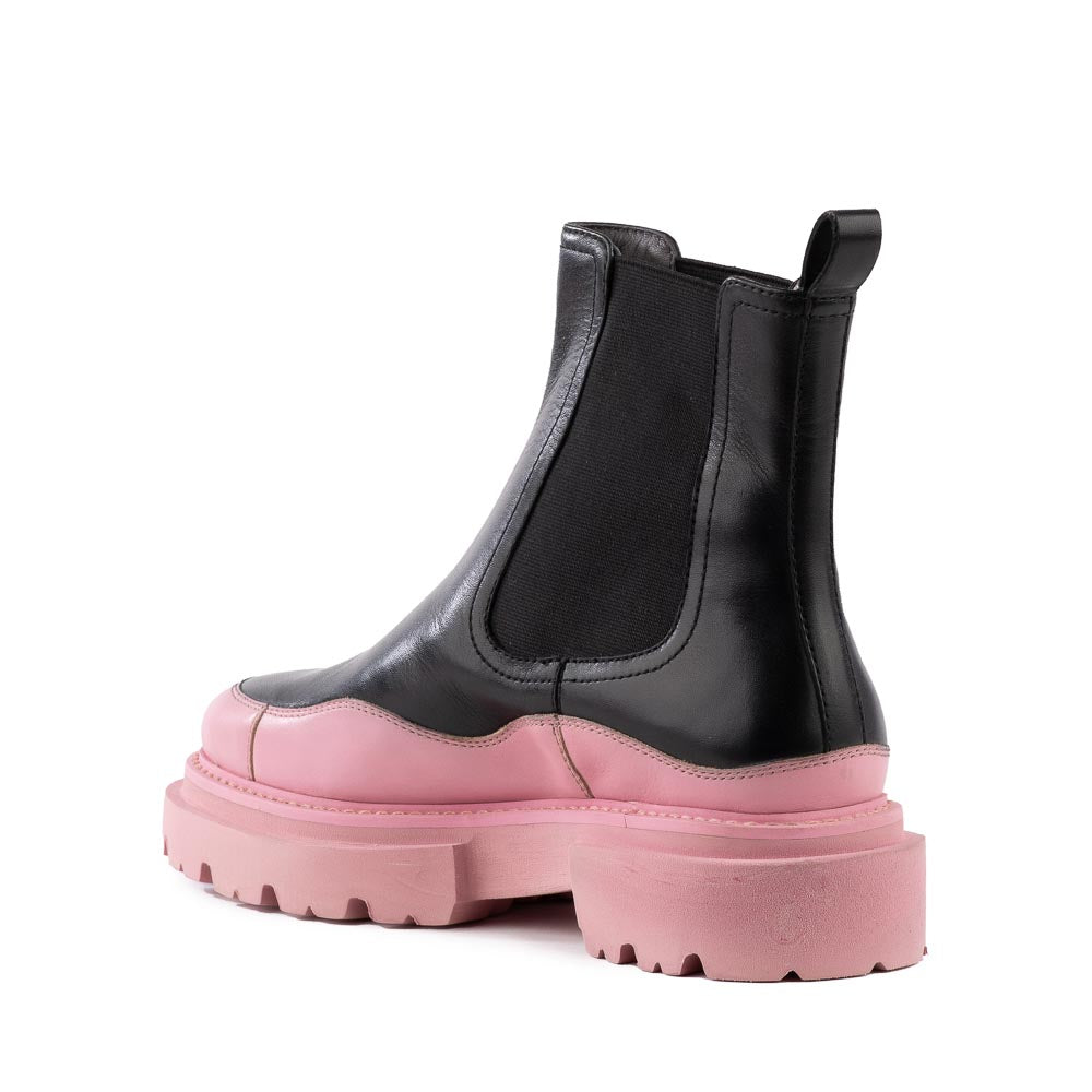 Savor The Moment Boots - Black/Pink - offe market