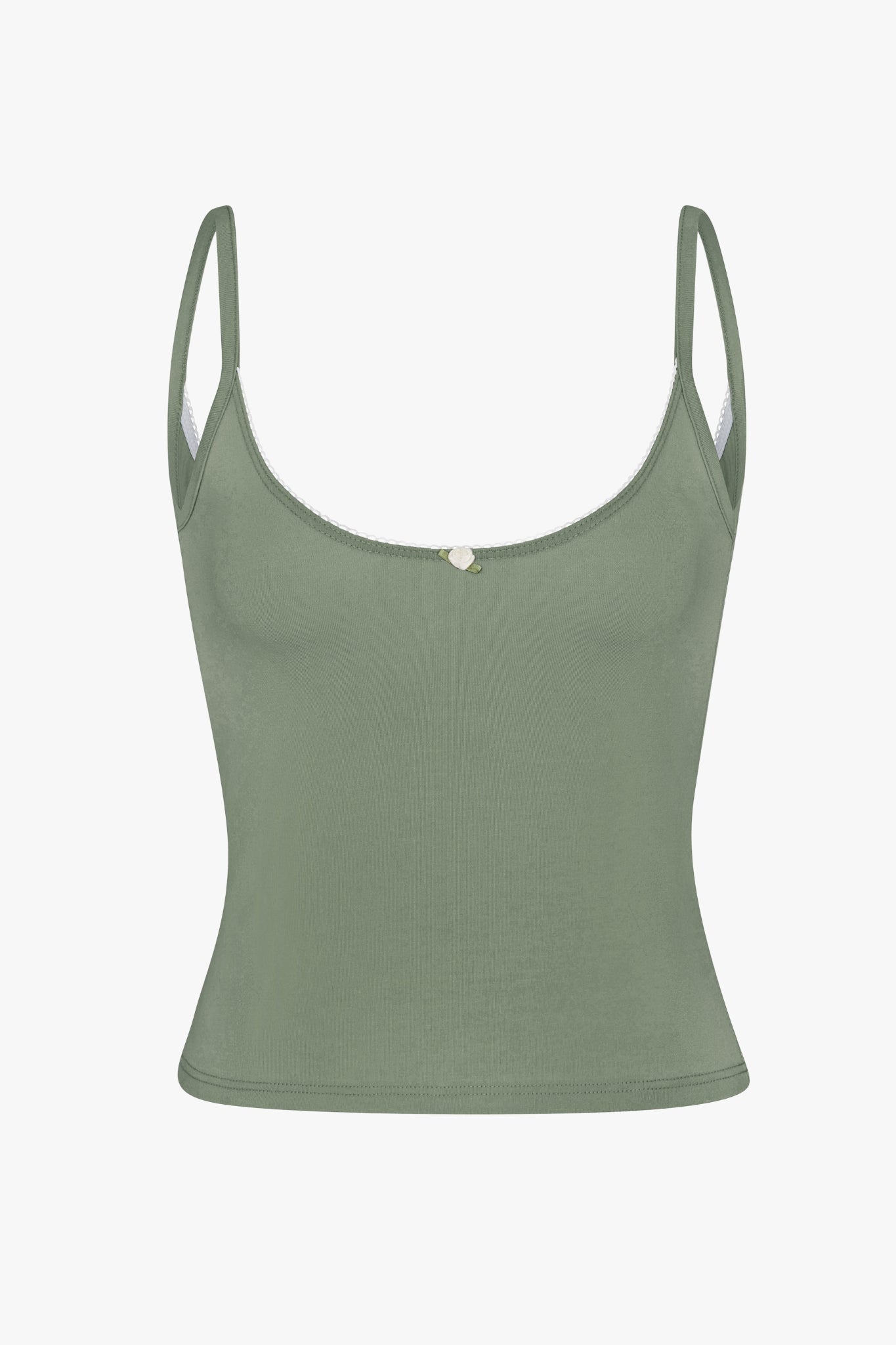 Rat Boi - Scoop Back Cami - Sage -