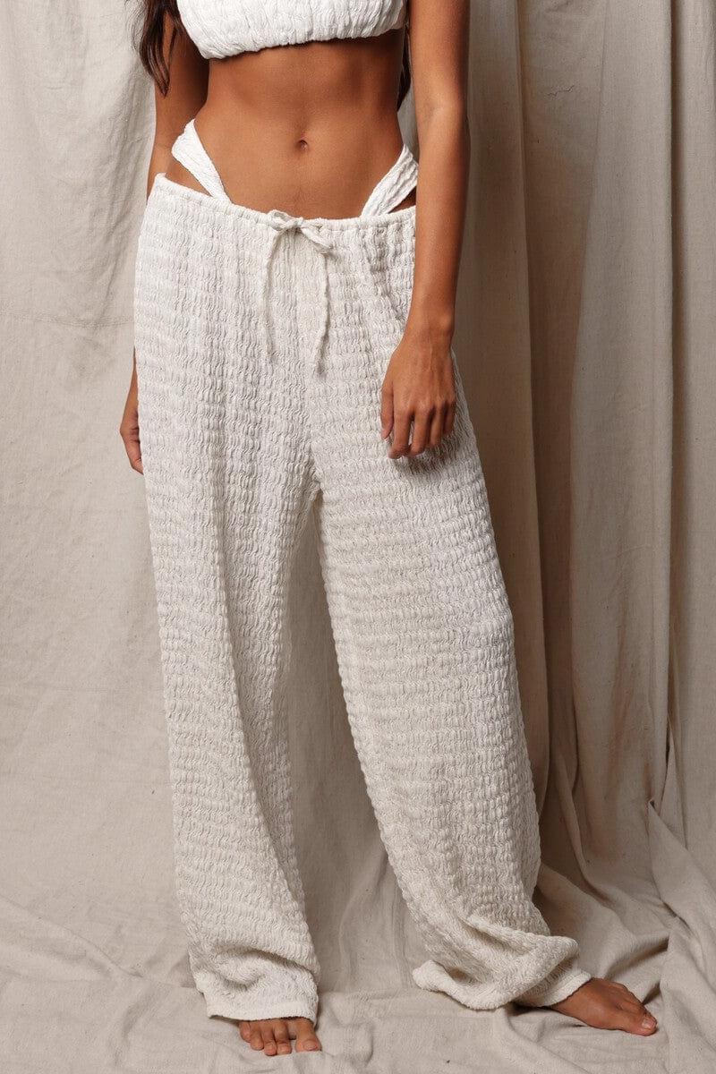 Montce - Seychelles Drawstring Wide Leg Pant -