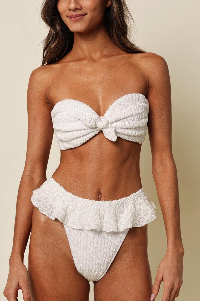 Montce - Seychelles Tamarindo Ruffle Bikini Bottom -