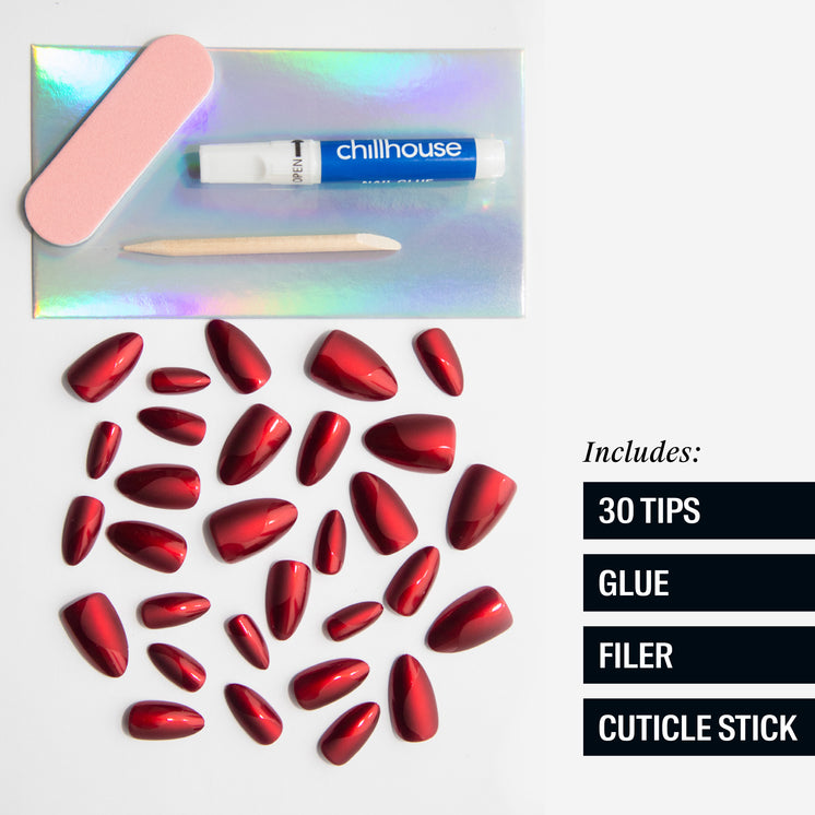 Chillhouse - She's On Holiday Press Ons -