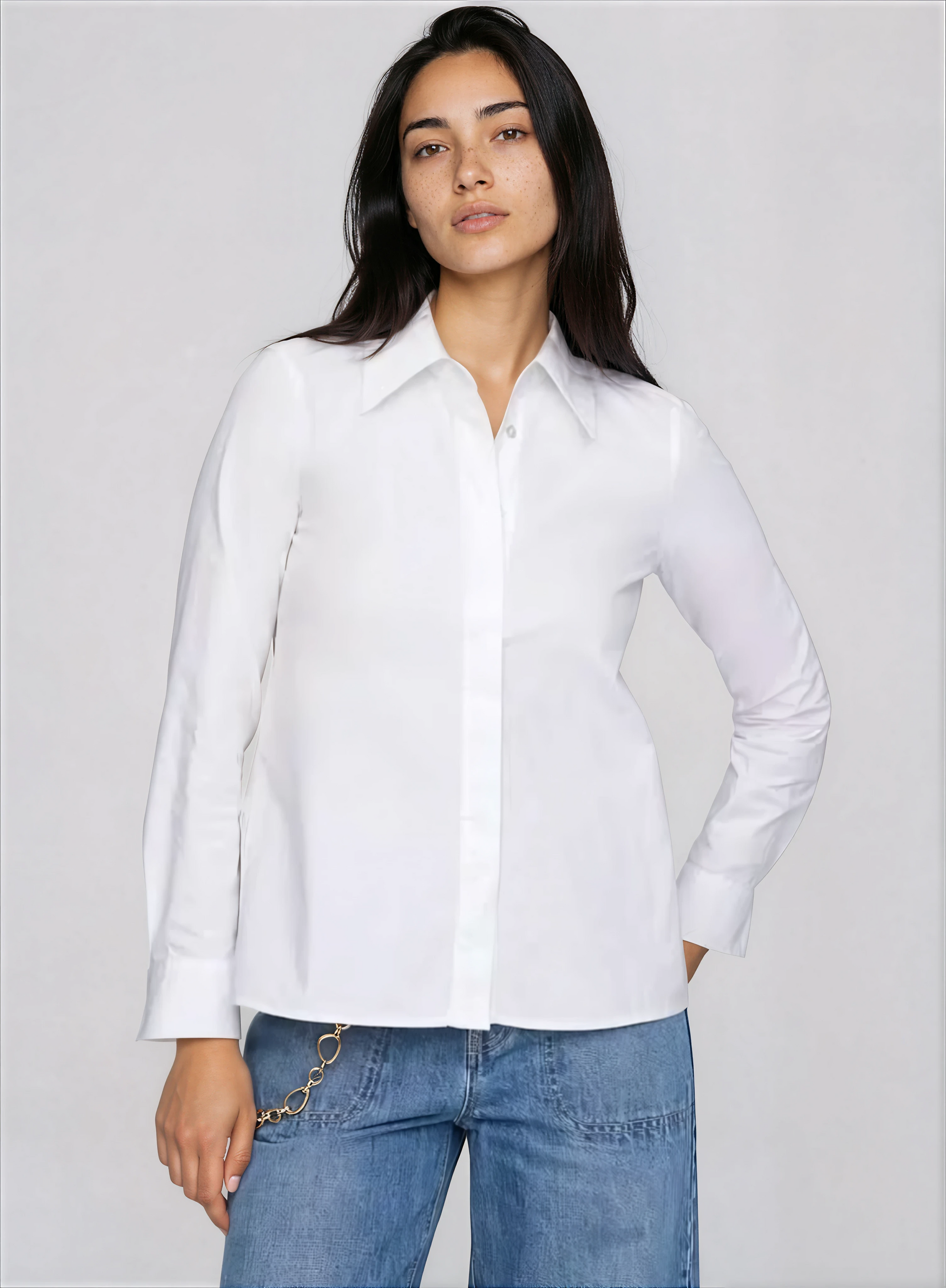 Cult Gaia x Gap - Backless Classic Shirt - Off White -