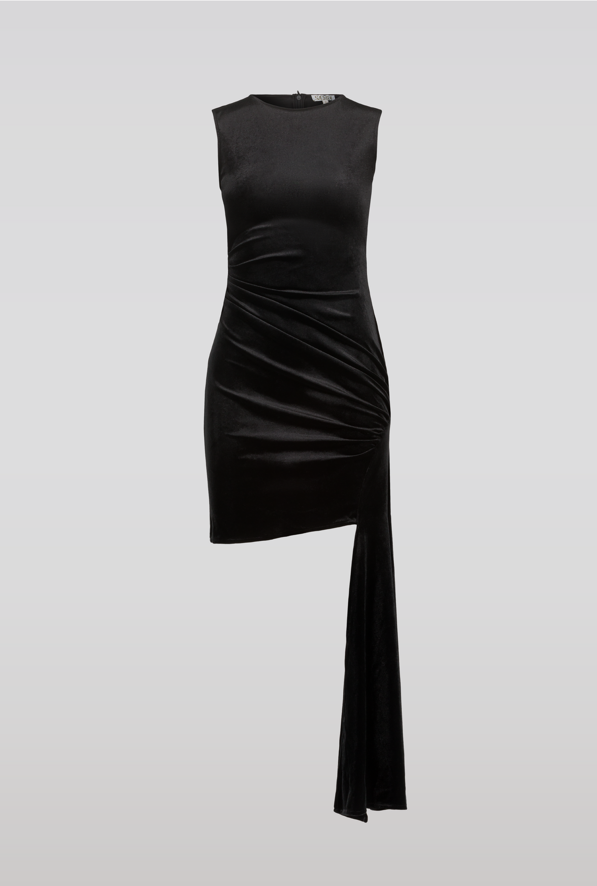 Saemdi - Hera Side Tail Velvet Dress -