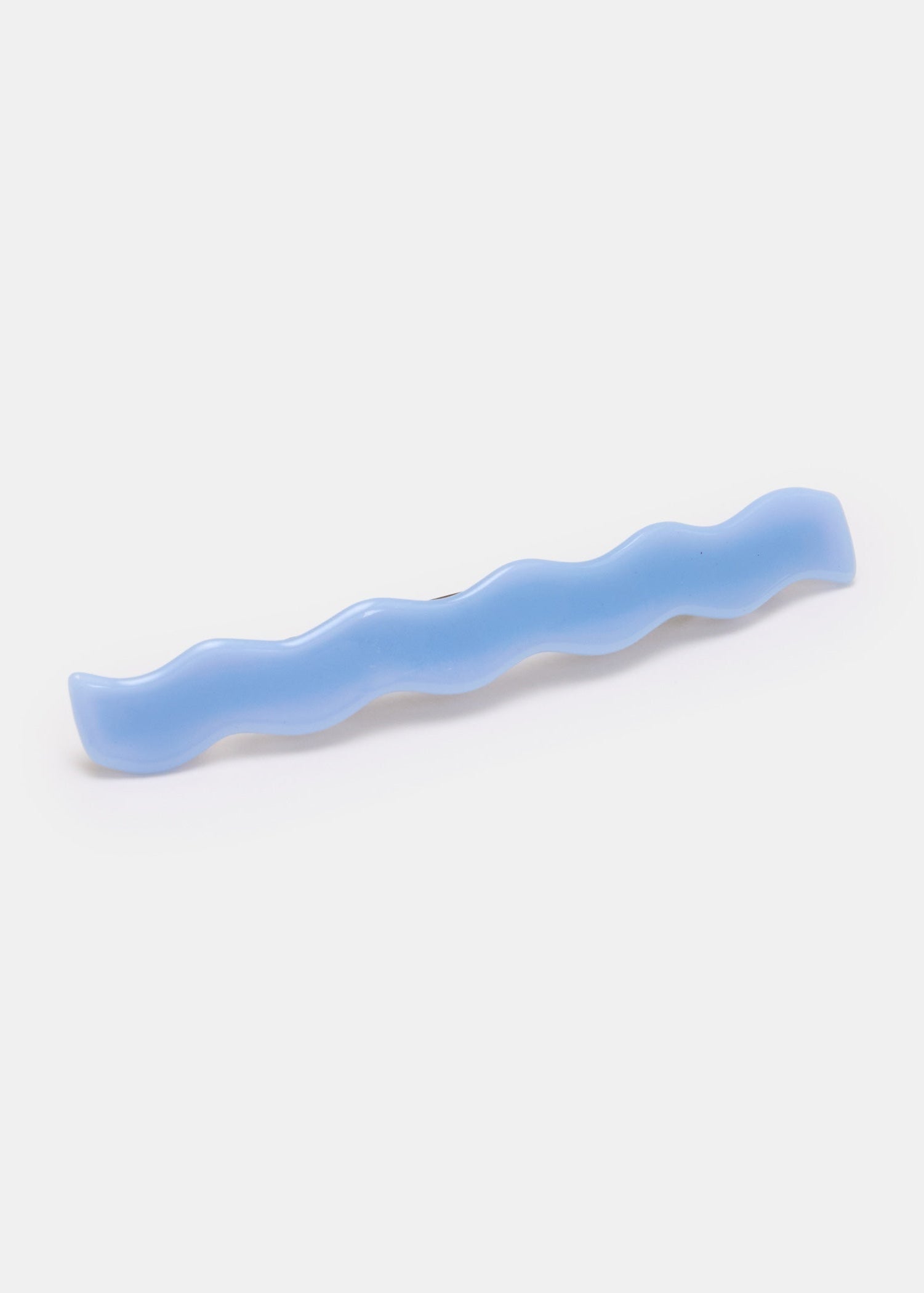 Skinny Wave Barette - Periwinkle