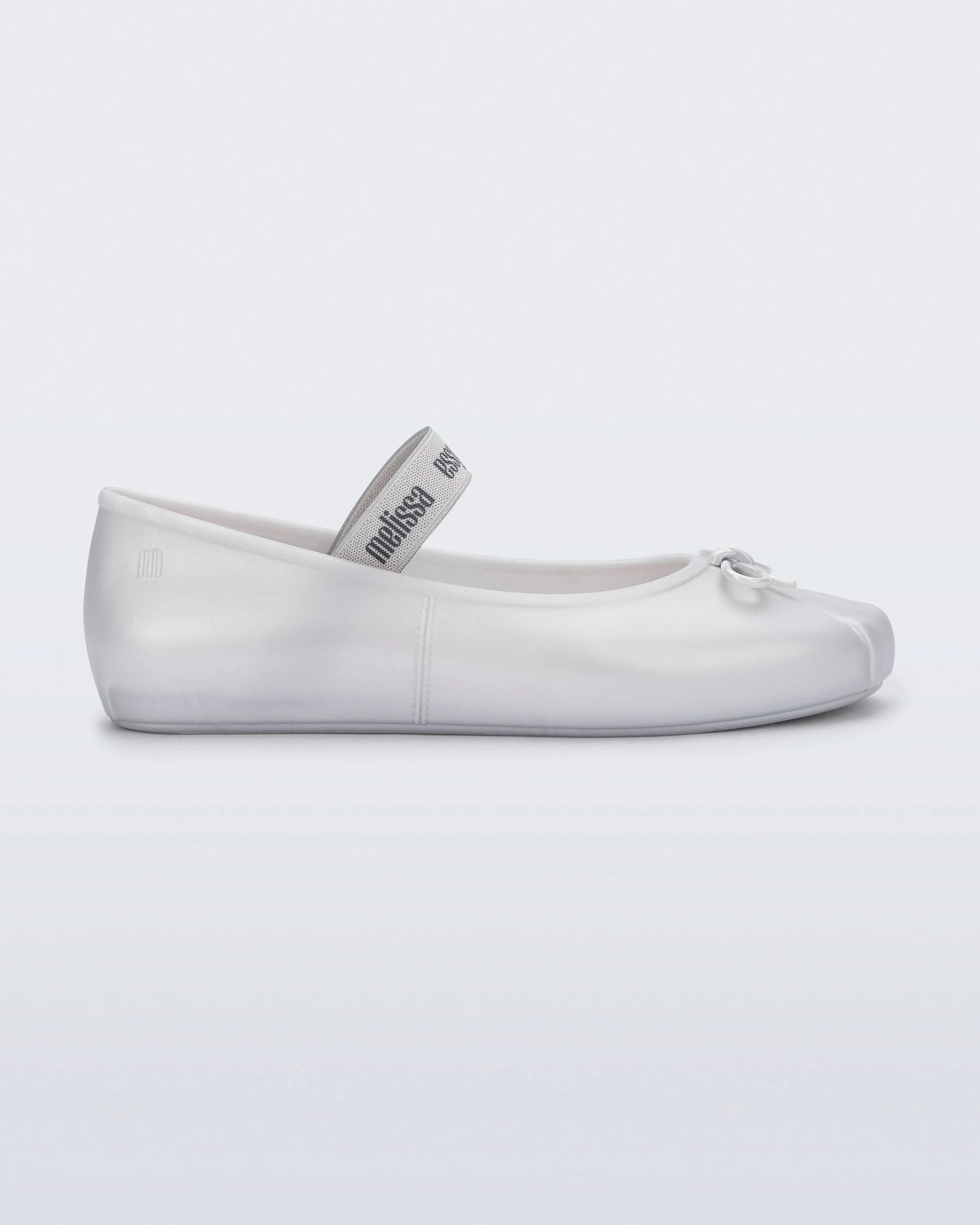 Melissa - Sophie Ballet Flat - Pearly White -