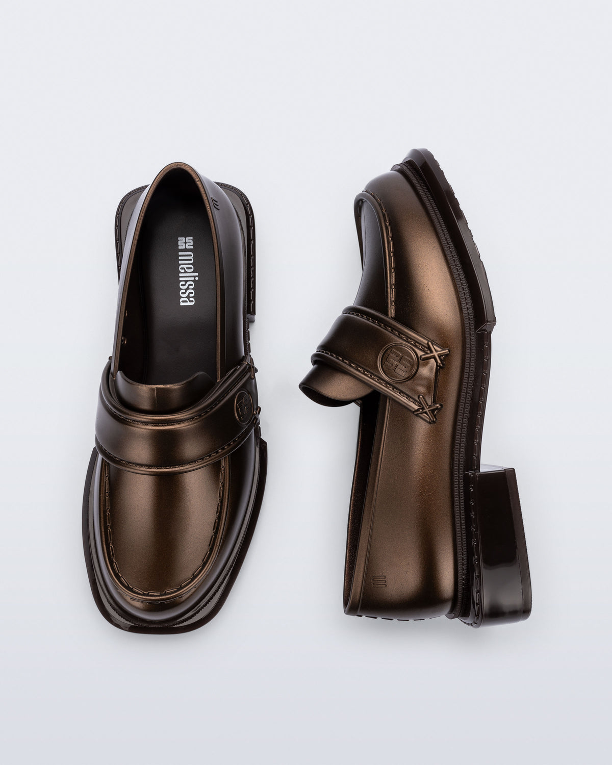 Melissa - Spencer Loafer - Brown/Bronze -