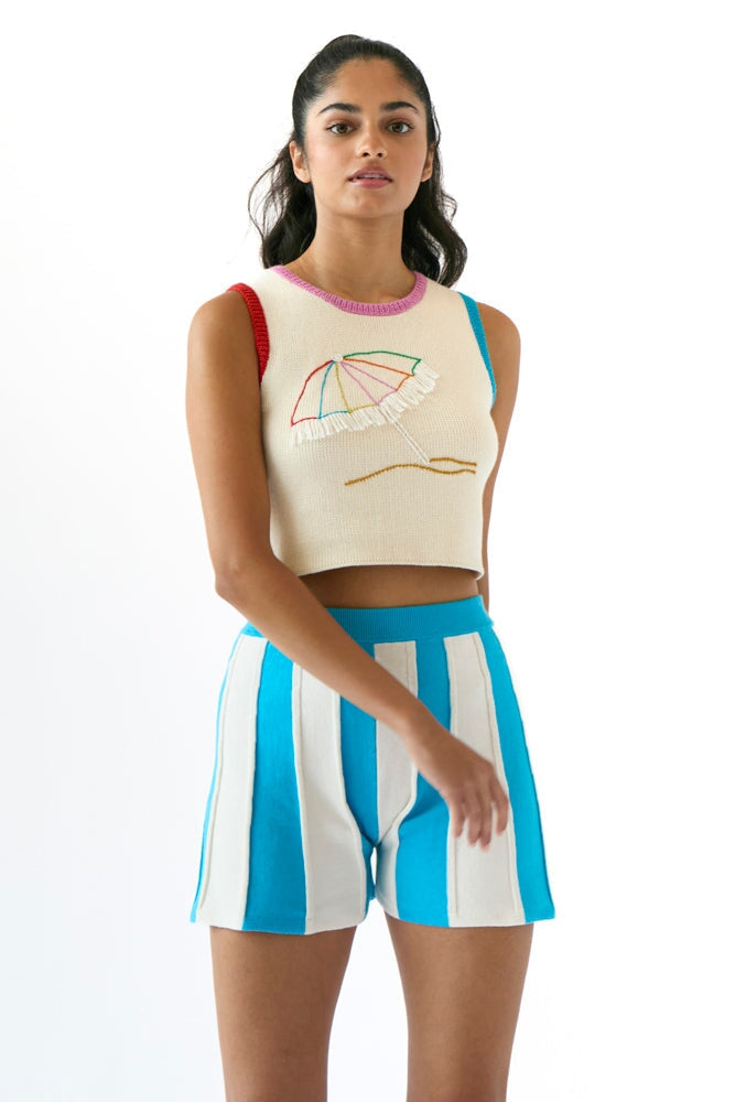 Rachel Antonoff - Umbrella Shell Sweater -