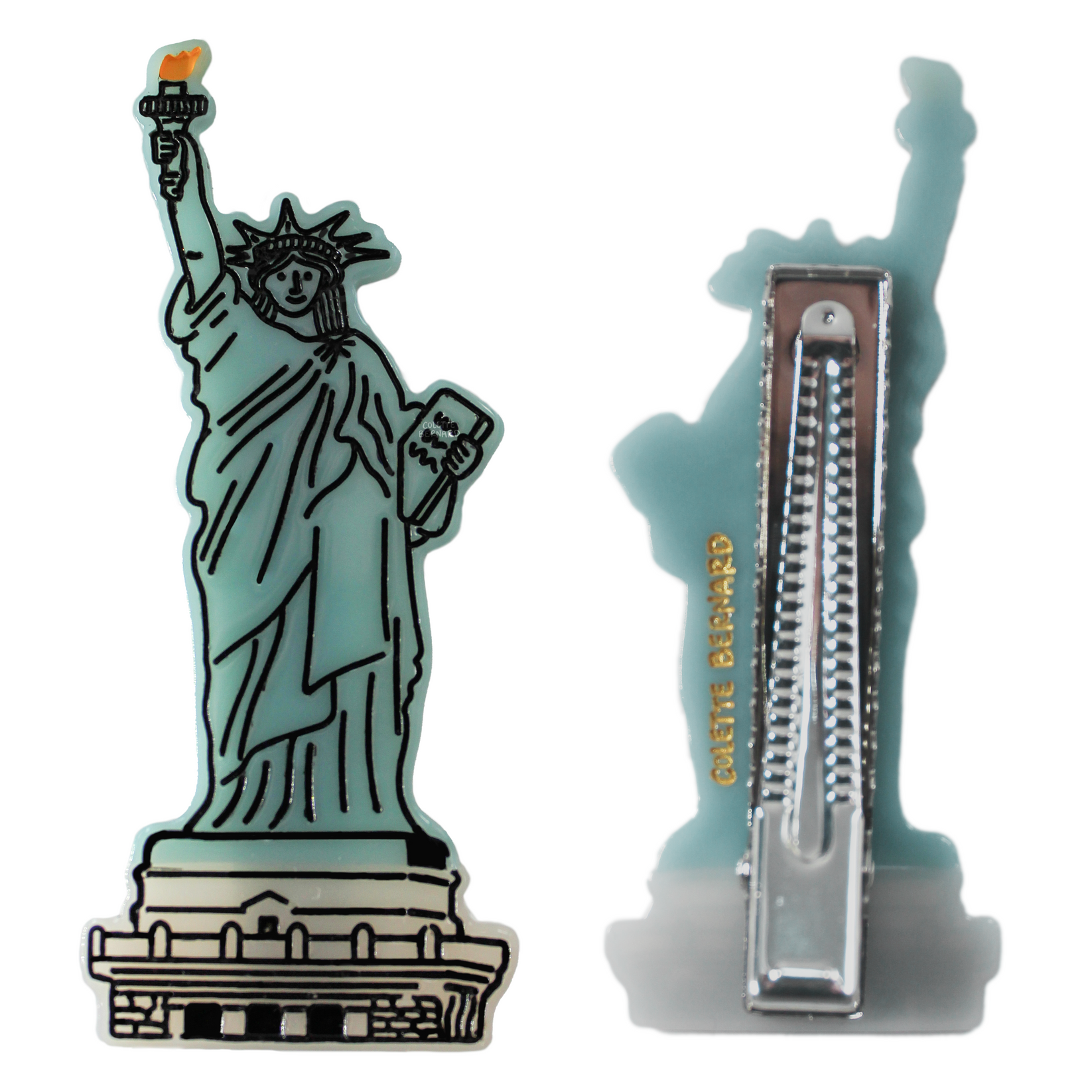 Artist Colette - Statue of Liberty Clip -