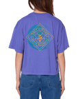 Obey - Earth Defenders T-Shirt - Electric Indigo -