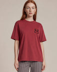 Obey - Flutter Face - Red Ochre -