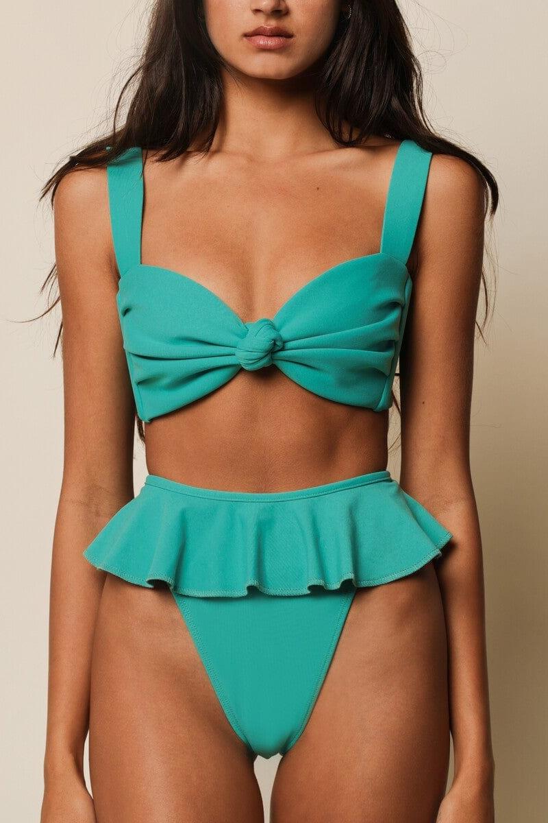 Montce - Teal Hayden Bikini Top -