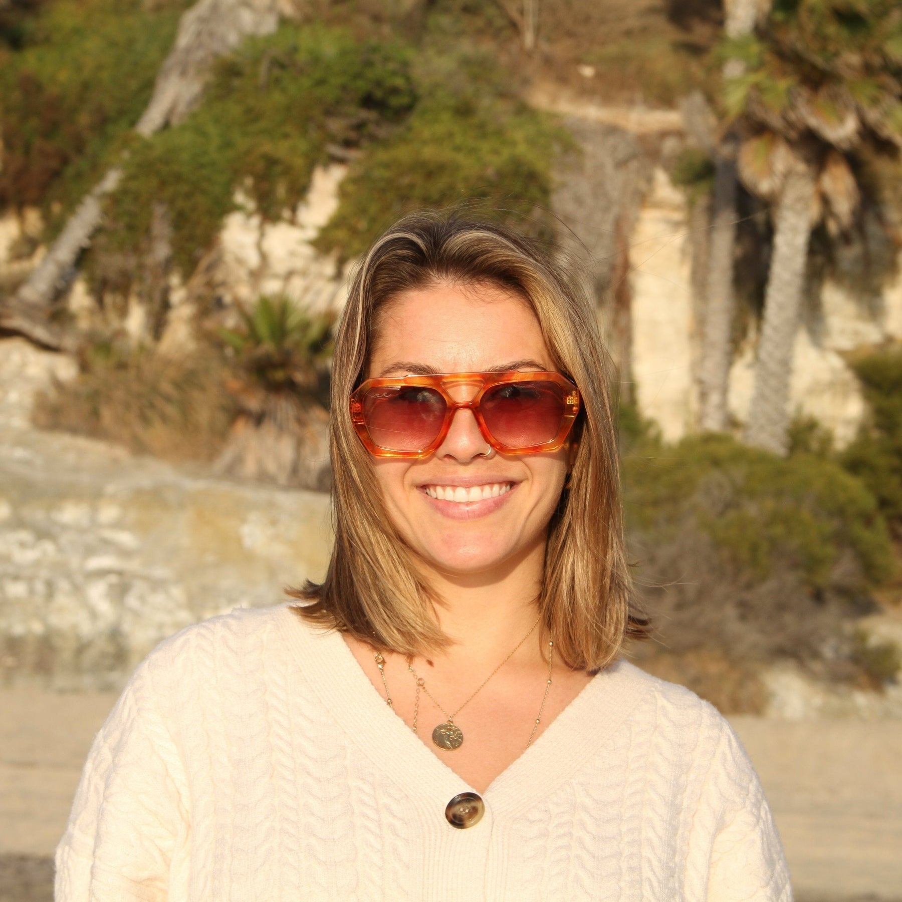 Wavey Sunglasses - The Aperol -