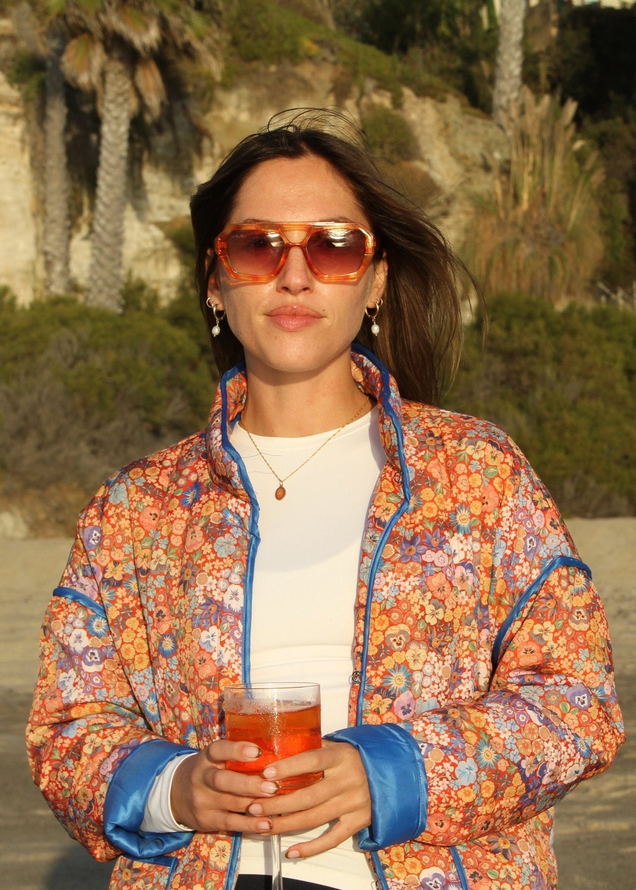 Wavey Sunglasses - The Aperol -
