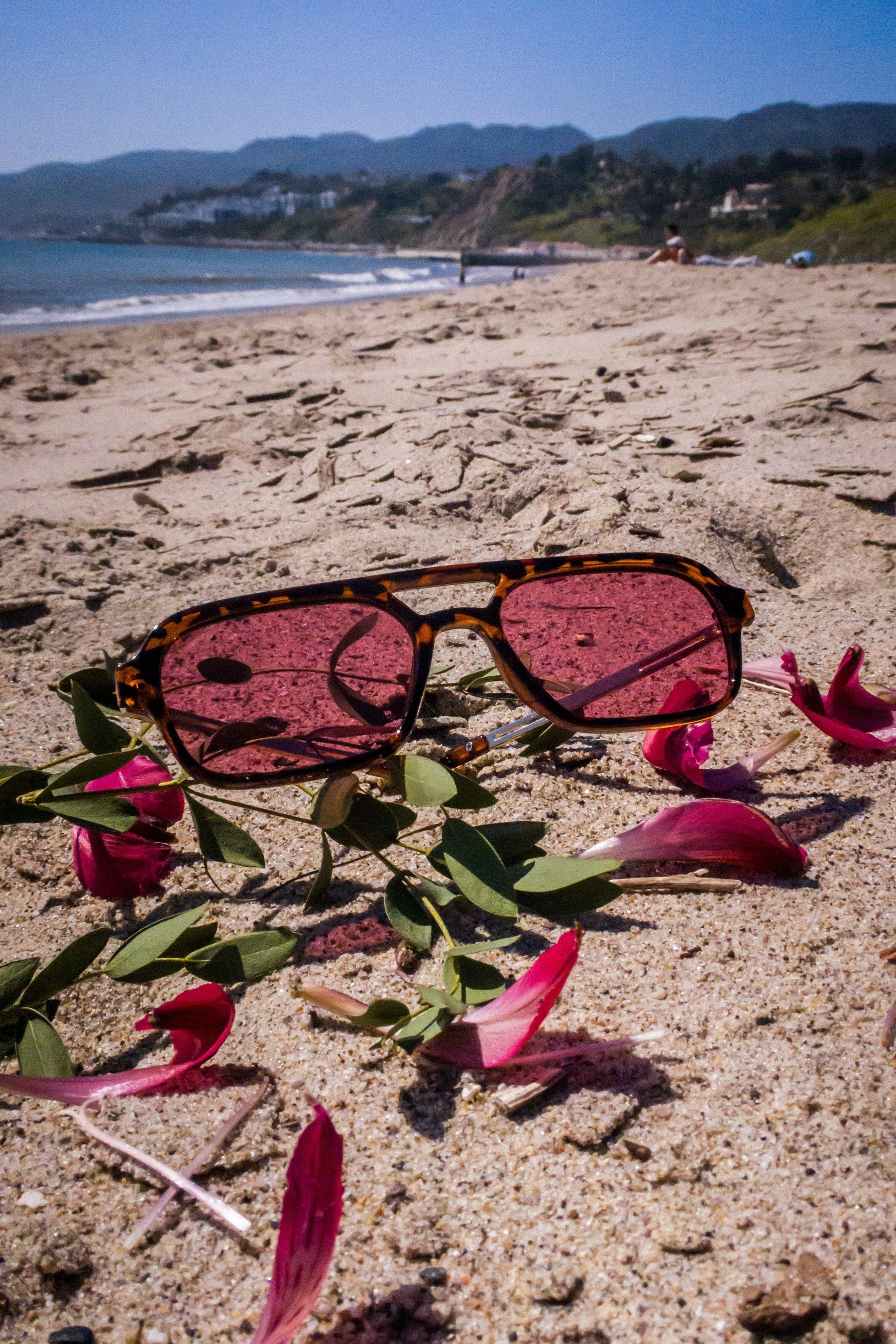 Wavey Sunglasses - The Tortoise Rose Sunglasses -
