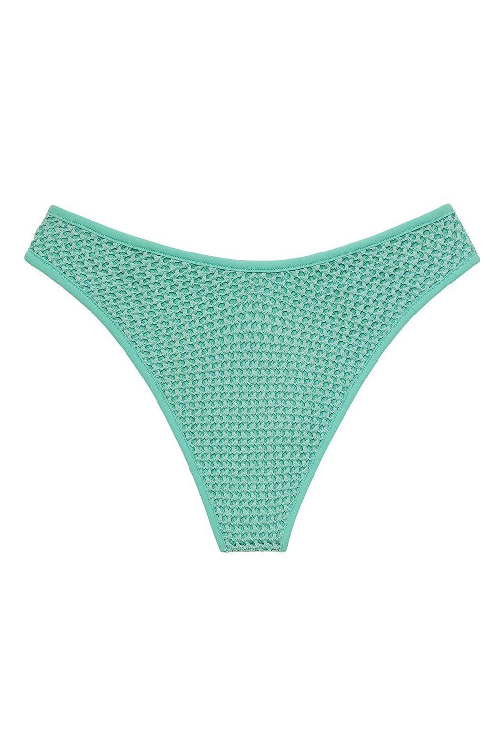 Montce - Turquoise Crochet Lulu Bikini Bottom -