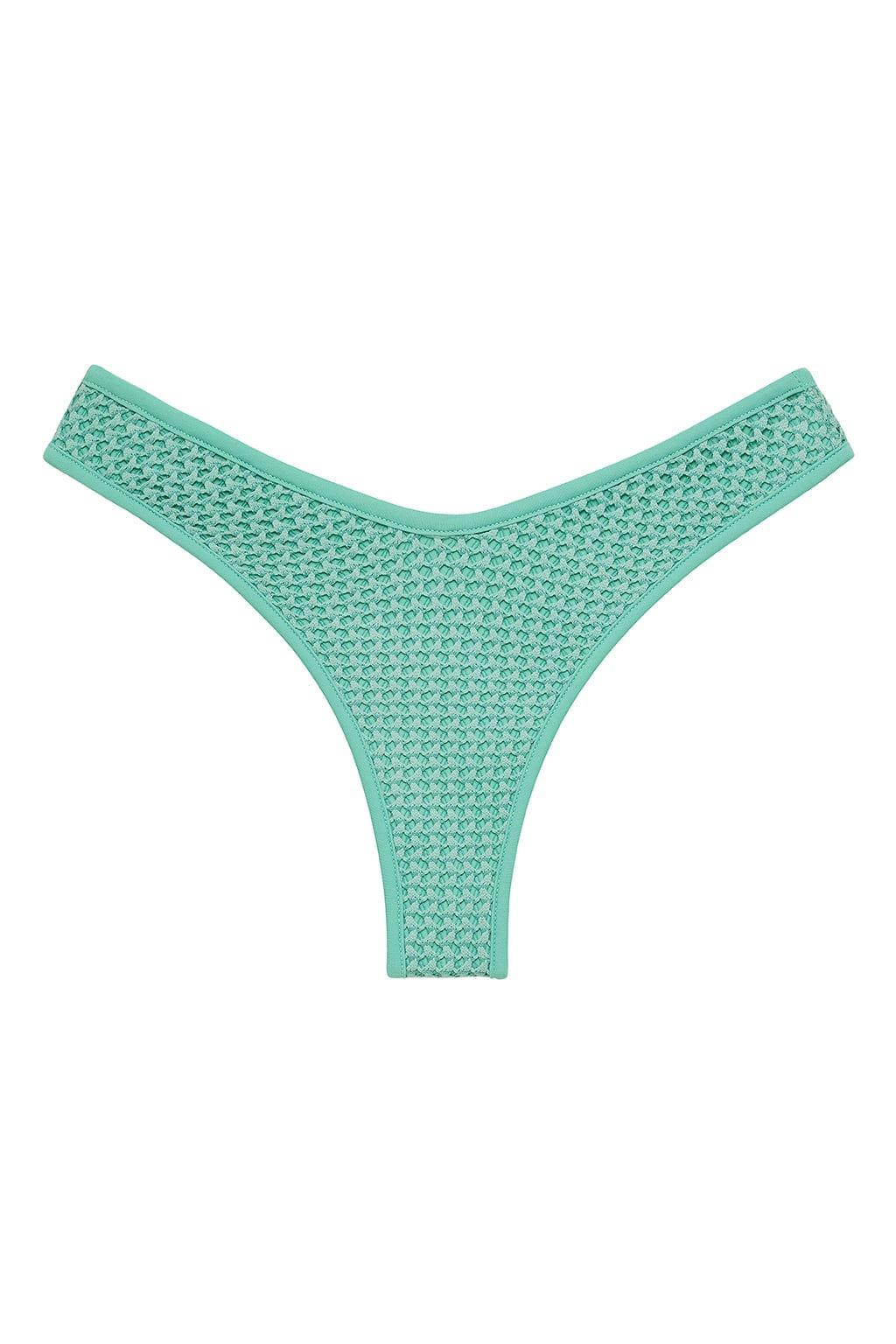 Montce - Turquoise Crochet Lulu Bikini Bottom -