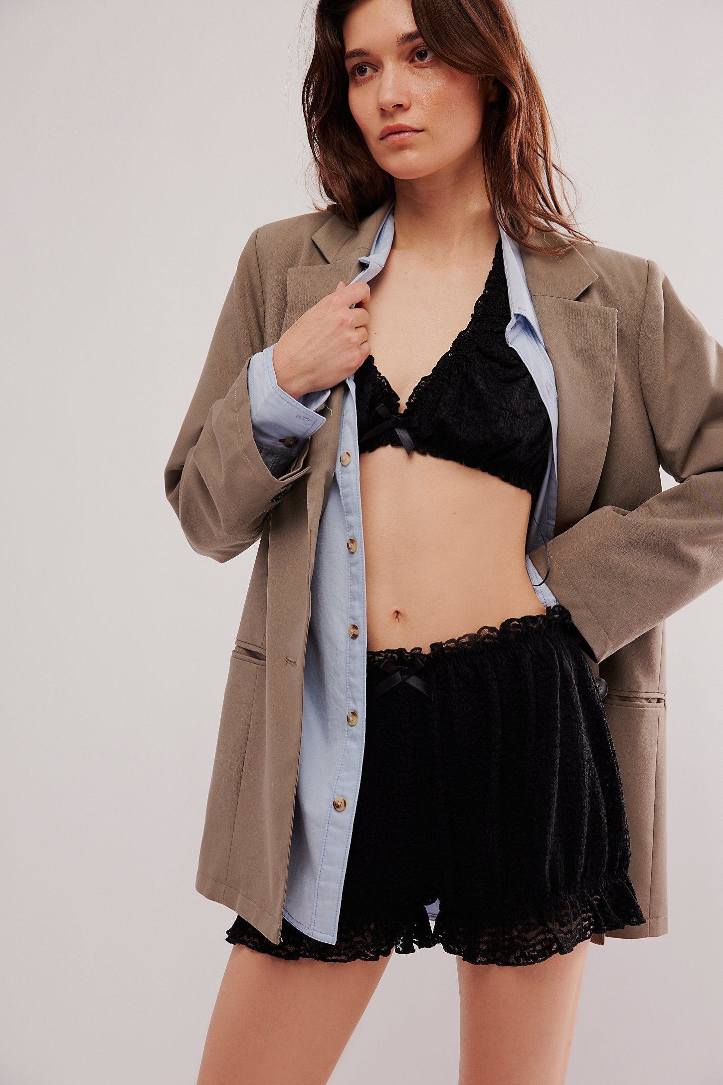 Find Me Now - Crepe Tullie Bralette -