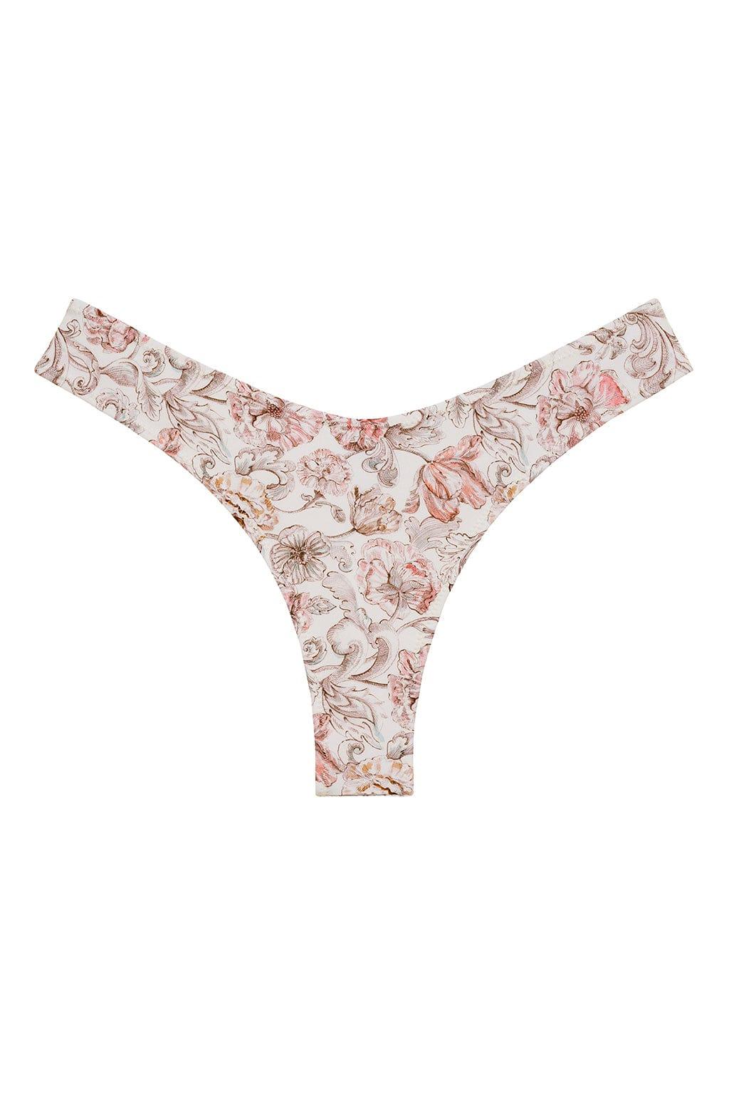 Montce - Venecia Floral Added Coverage Lulu Bikini Bottom -