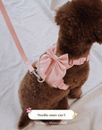 Wander! Bow Harness Kit Blossom - Silver - FURRY MUSE WAN-BOW-HKIT-XXS-SI-PN-6FT