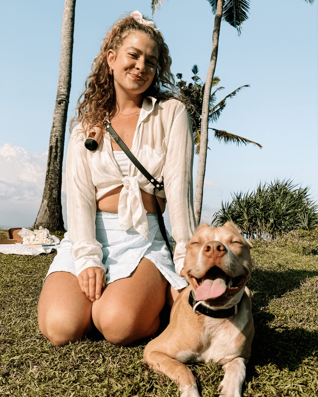 Furry Muse - Wander! Multiway Leash &amp; Poop Pouch - Ballerina -