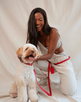 Wander! Waterproof Collar Cherry - FURRY MUSE WAN - COL - S - RD