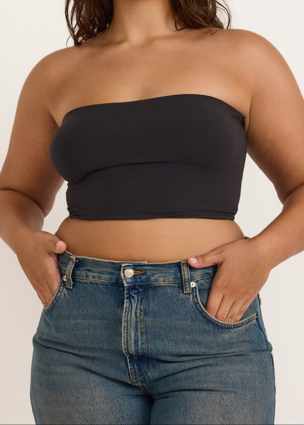 Organic Basics - Flex Tube Top - Black -