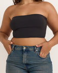 Organic Basics - Flex Tube Top - Black -