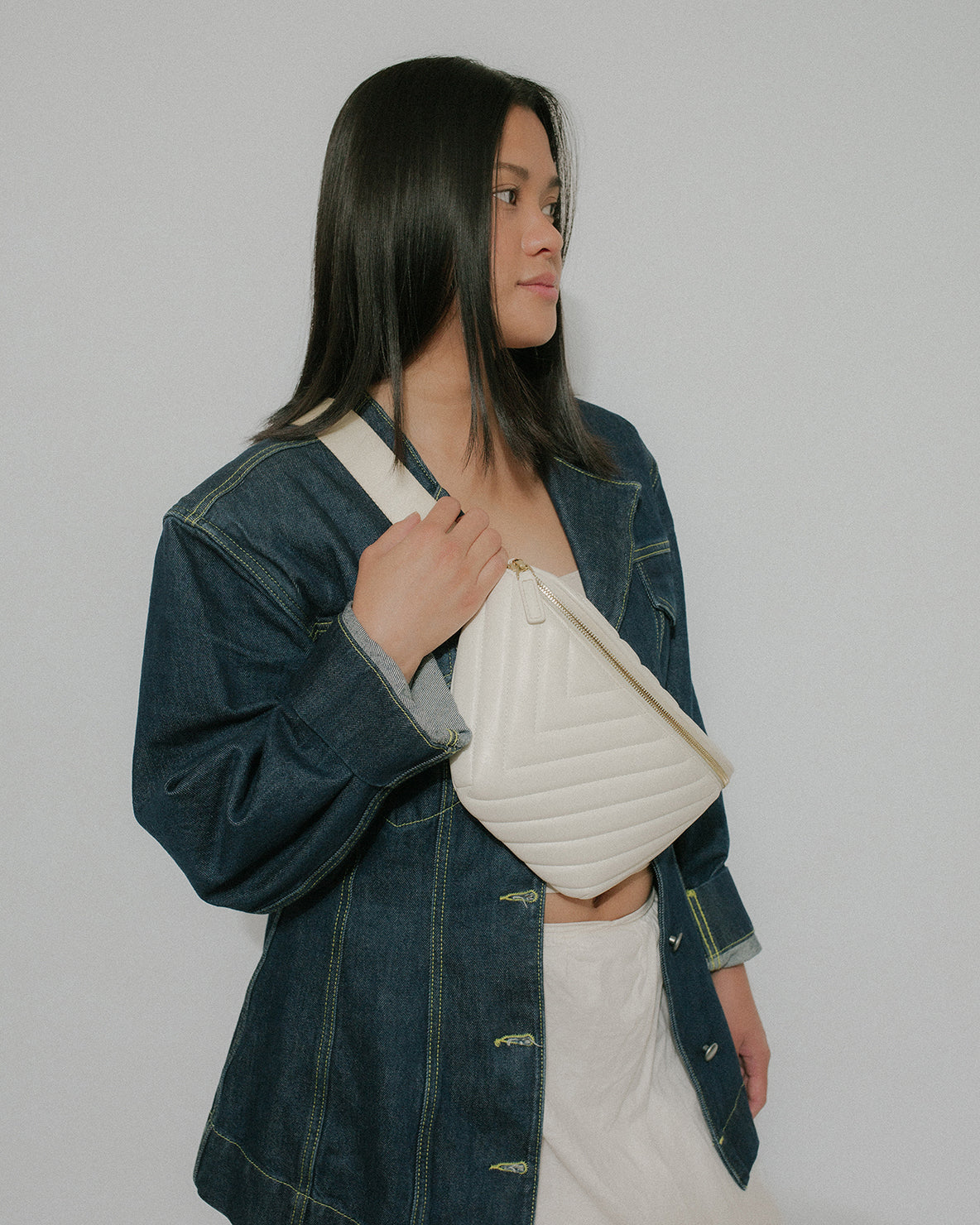 Brinn Bags - Ivory Honeypie Bum Bag -