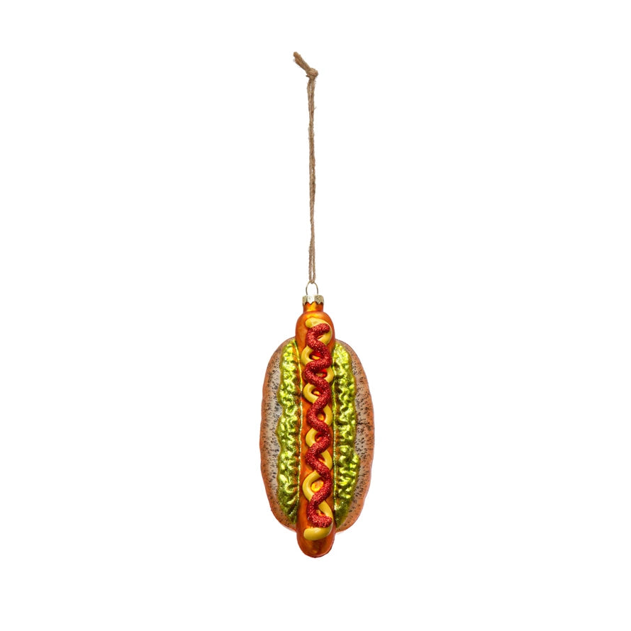 Hotdog Ornament
