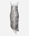 Zuri Zebra Mesh Dress
