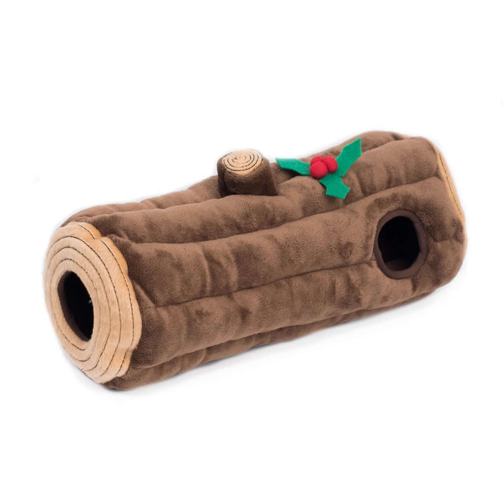 Zippy Paws - Holiday Burrow - Yule Log -