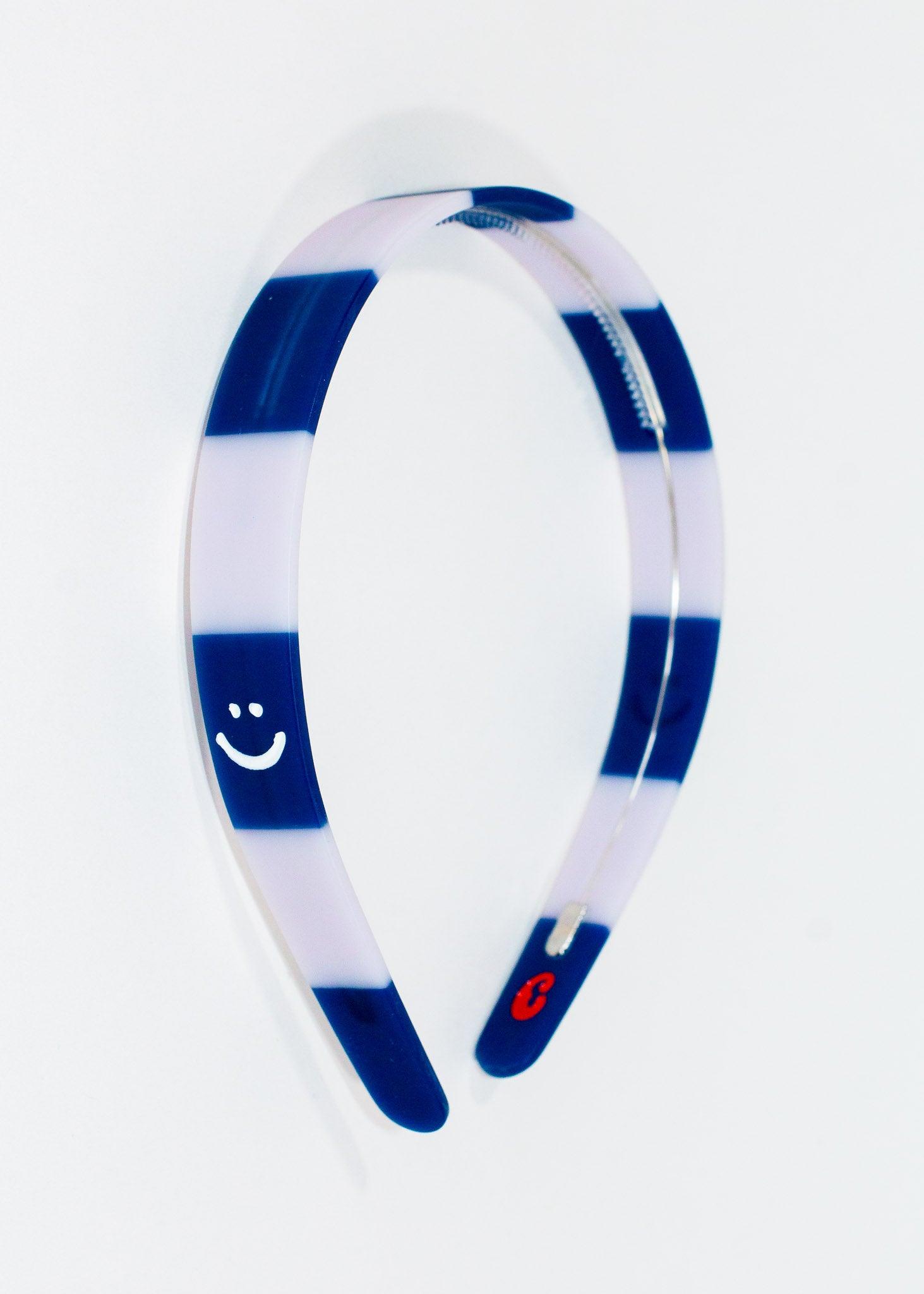 Wide headband - Smiley Stripe - offe market