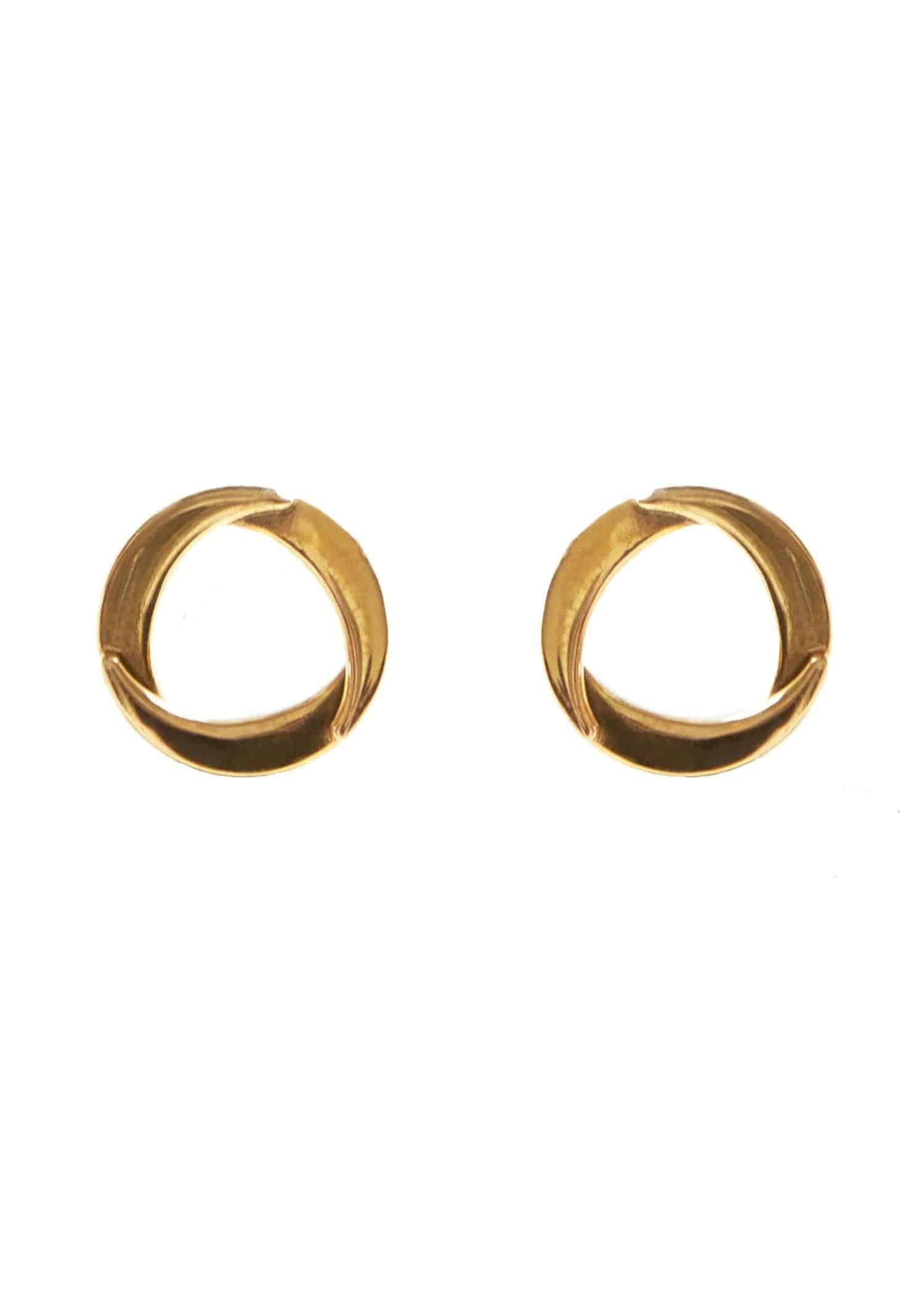 Olivia Studs - Brass - offe market