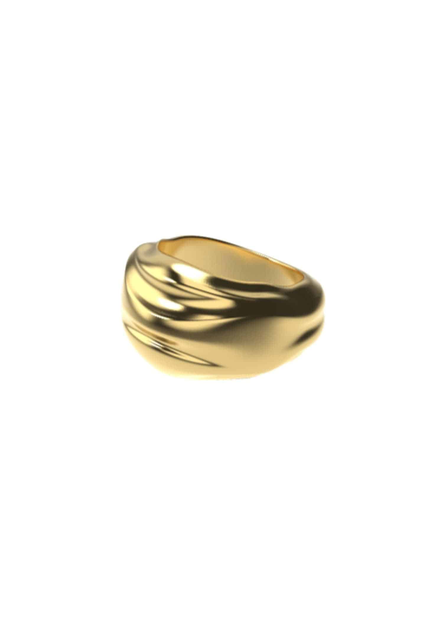 Katya Ring - Brass - offe market