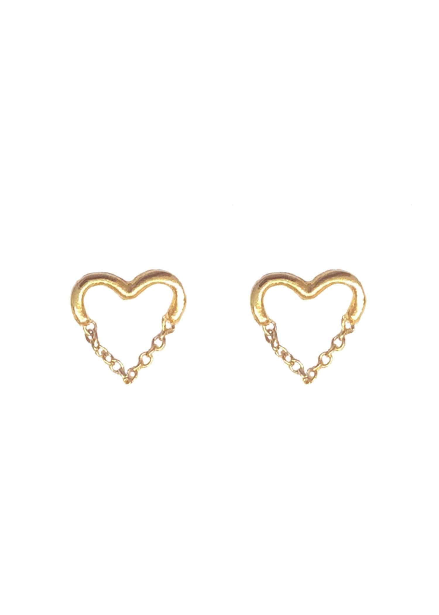 Carrie Chain Studs - Petite - offe market