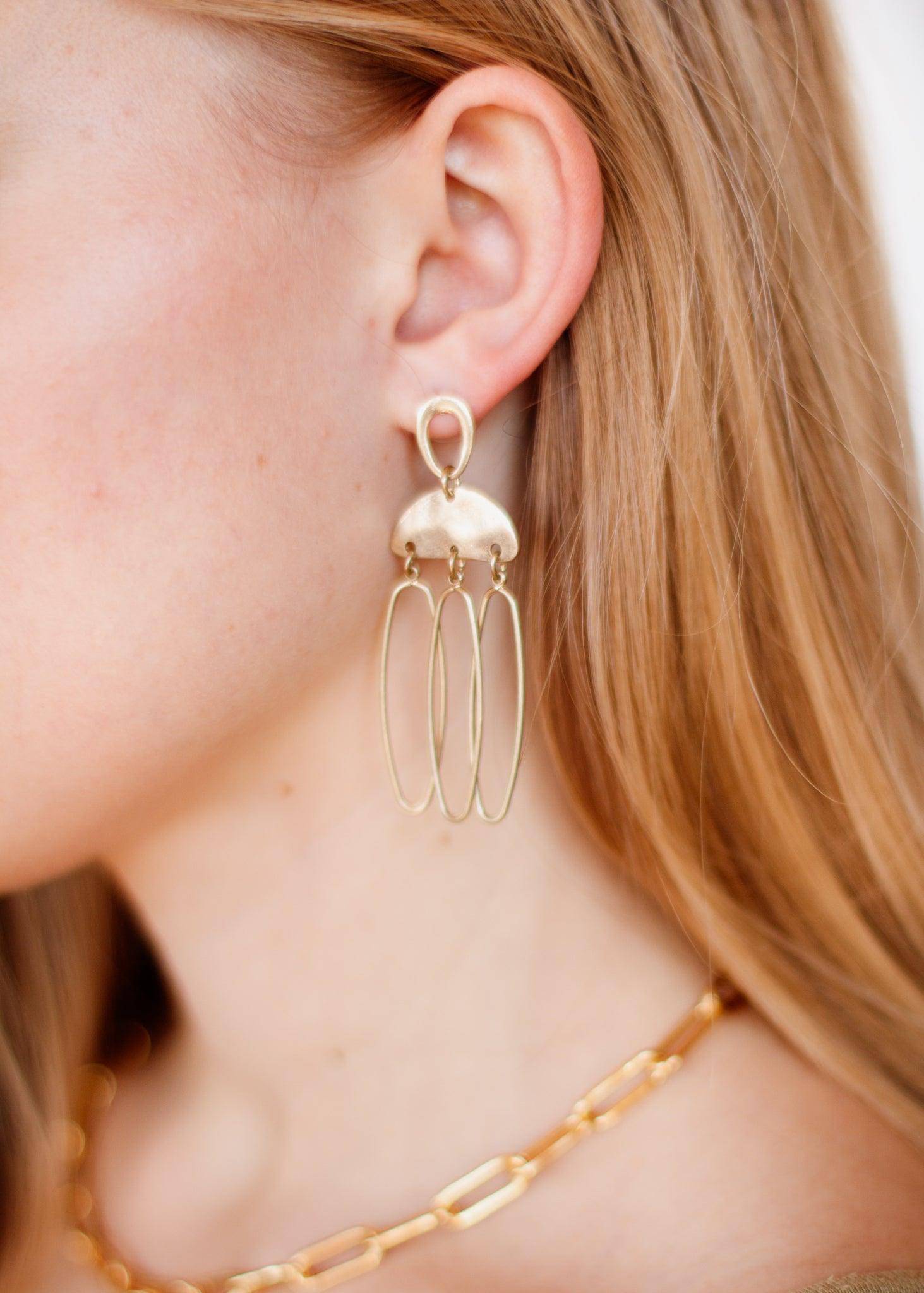 Abstract Earrings - offe market