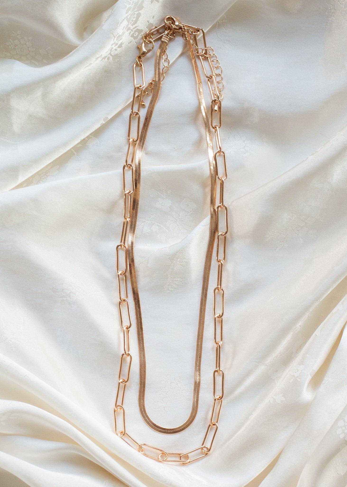Double Chain Necklace - offe market