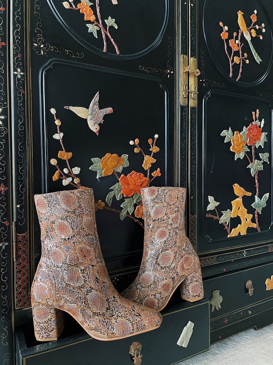 Modern Boot - Suede Snake - offe market