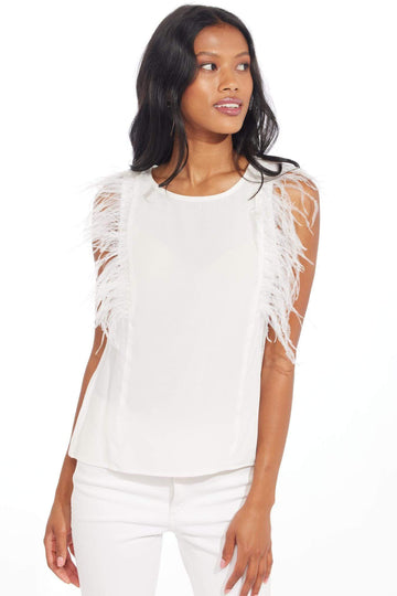 Feather Top - White - offe market