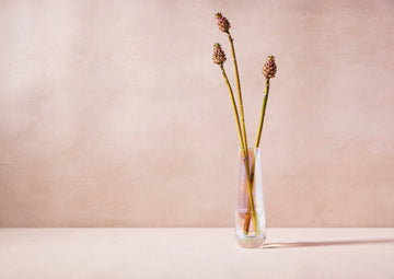 Iridescent Floral Vase