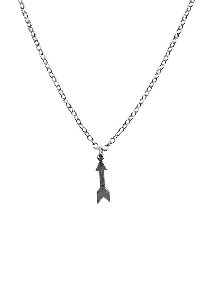 Arrow Charm Necklace - Sterling Silver - offe market