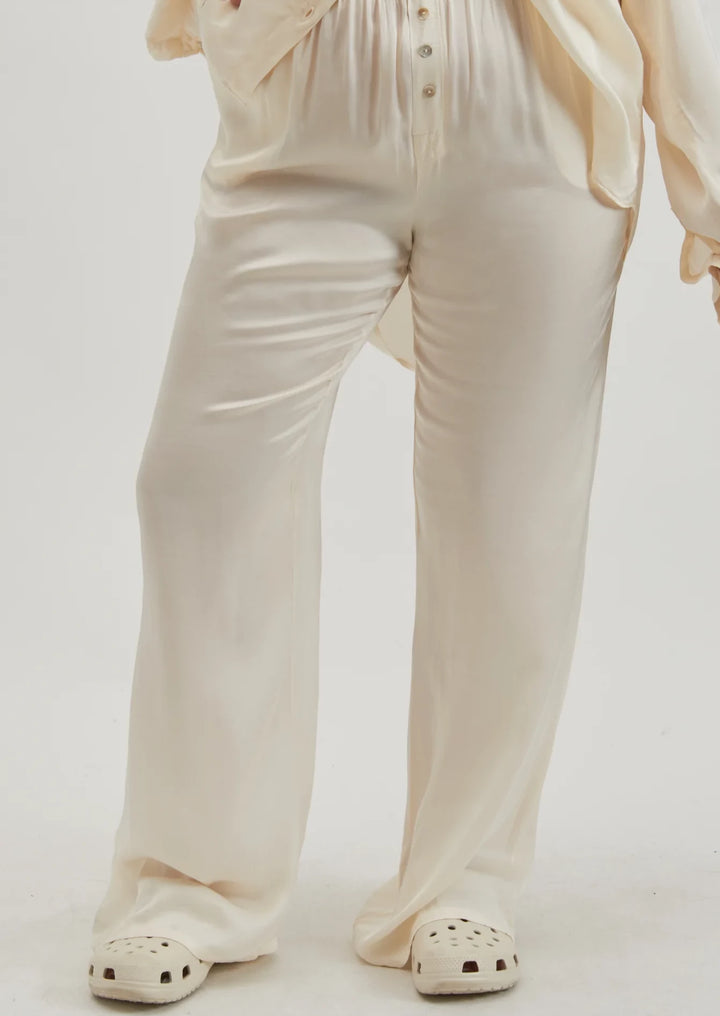 Silky Pant - Creme - offe market