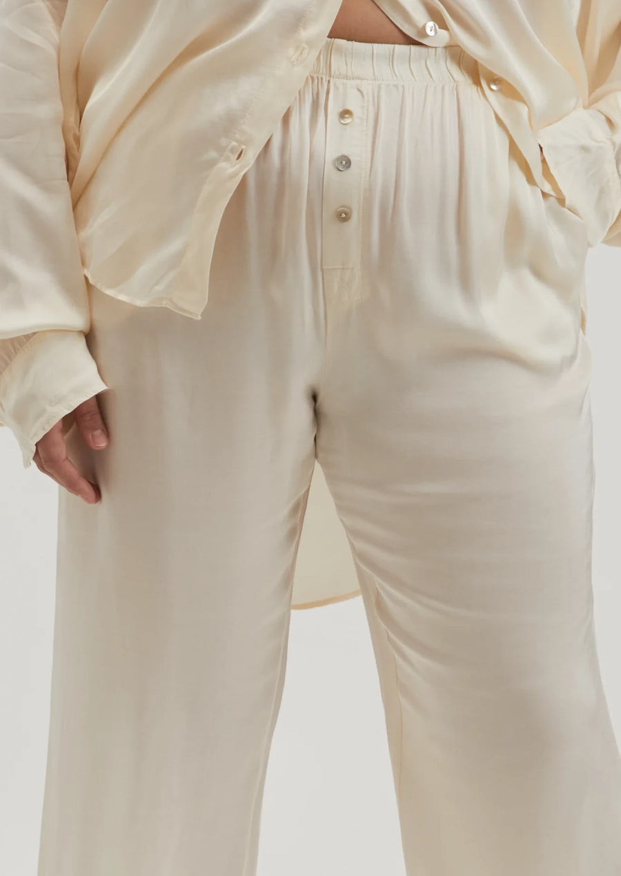 Silky Pant - Creme - offe market