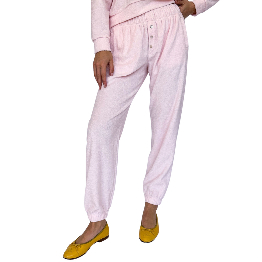 Terry Henley Sweatpant - Peony