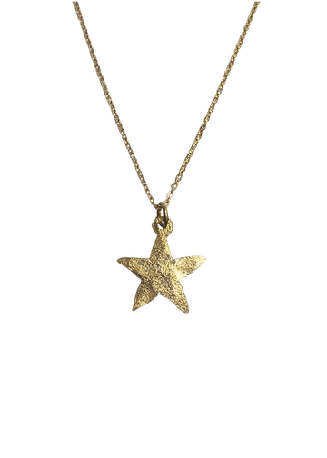 Hammered Star Necklace - offe market